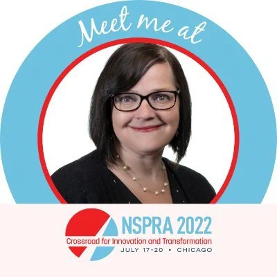 head and shoulders photo of woman;
Meet me at NSPRA Crossroad for Innovation and Transformation July 17-20 Chicago