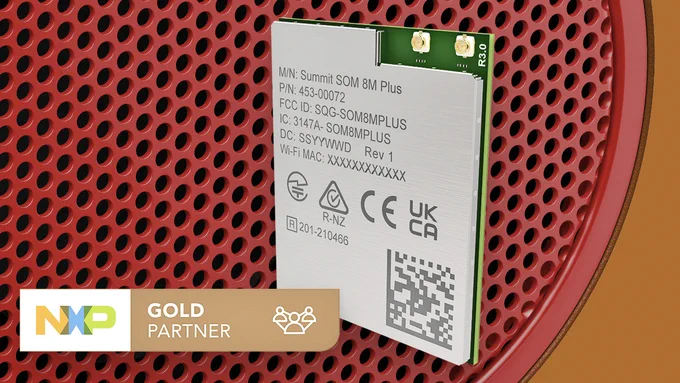 Laird Connectivity Launches New SOM that Delivers Powerful NXP Edge Processing with Wi-Fi and Bluetooth
Read More https://audioxpress.com/news/laird-connectivity-launches-new-som-that-delivers-powerful-nxp-edge-processing-with-wi-fi-and-bluetooth

Laird Connectivity announced the new Summit SOM 8M Plus, a highly-integrated and comprehensive hardware and software solution that combines NXP multi-core applications processing with dual-band 2x2 Wi-Fi 5 and Bluetooth 5.3 connectivity. The new system-on-module (SOM) is Laird's most versatile, feature-rich, and secure wireless solution to date, truly perfect for serving as the core platform for advanced connected applications and audio/voice systems.
#wirelessconnectivity #wirelessmodules #productdevelopment 