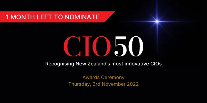 One month until CIO50 nominations close