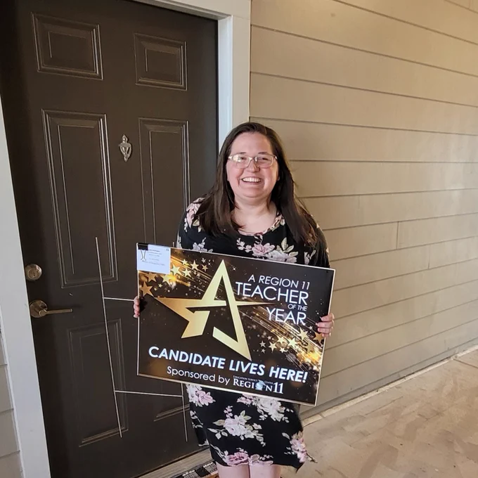 Emily Whittington — Venus ISD Candidate for Region 11 Secondary Teacher of the Year