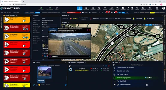 The Incident Management and Dispatch Interface