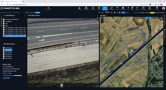 Unmanned Aircraft System mission data visualization