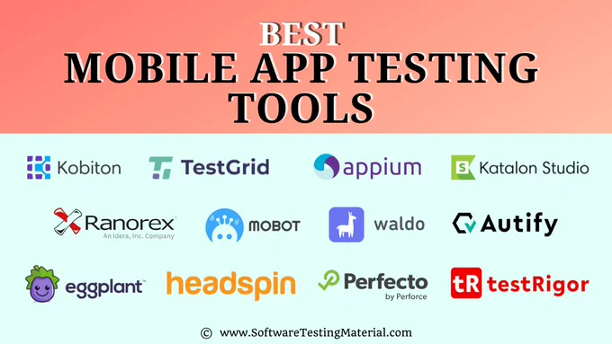 Best Mobile App Testing Tools