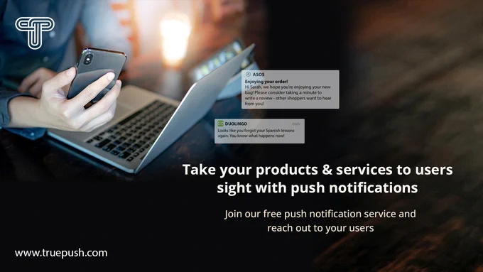 free unlimited push service 