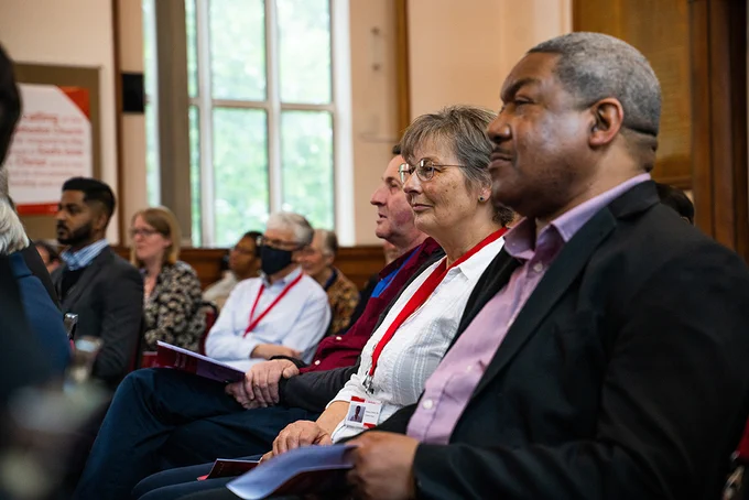 Methodists from across the country come together for a service.