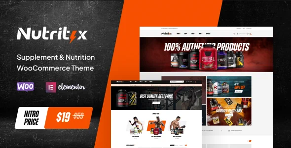 Nutritix - Supplement & Nutrition WooCommerce Theme - opal_wp