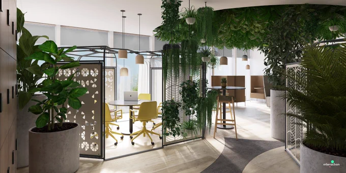 Concept designs of Osborne Clarke's new offices at Halo, for illustrative purposes only 
