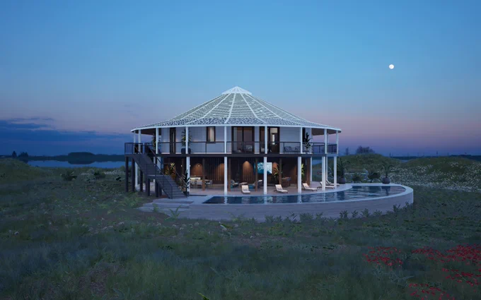 Hurricane resistant and beautiful, Deltec Homes 360 Collection
