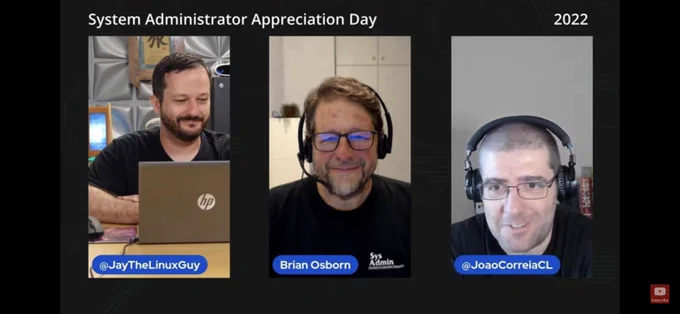 Learn Linux TV: System Administrator Appreciation Day