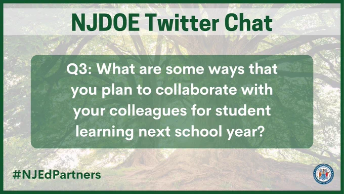 What are some ways that you plan to collaborate with your colleagues for student learning next school year?