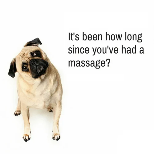 It's been how long since you've had a massage? Don't wait any longer book in now!

Call: 0403 126 562
Website: www.anthonymasterofmassage.com.au
Email: anthonymasterofmassage@gmail.com
FOLLOW on TWITTER: https://twitter.com/A_MasterMassage
FOLLOW on INSTAGRAM: https://www.instagram.com/a_mastermassage/
LIKE on FACEBOOK.

#Massage #MassageTherapy #MassageTherapist #Remedial #Relaxation #Question #YourBody #Body #FeelBetter #FeelGood #GetAMassage #Benefits #Modalities #HealthJourney #Health #Journey #NewYou #NeedAMassage #HealthIsWealth #TakeCare #Monday #Tuesday #Wednesday #Thursday #Friday #Appointment #Schedule #BookInNow #BookNow