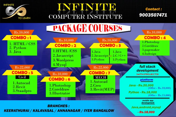 Computer Courses Online and Offline Classes At affordable Fees with High Quality. Contact us - 9003507471