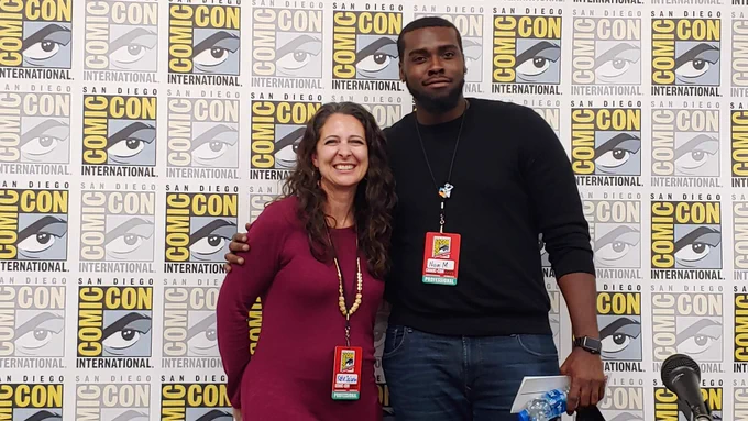 Katherine Sciurba and Naim Martin
