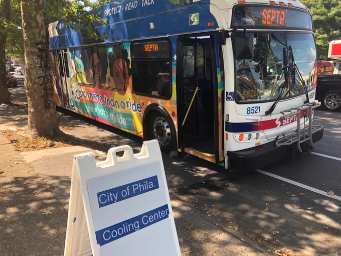 Septa cooling bus.