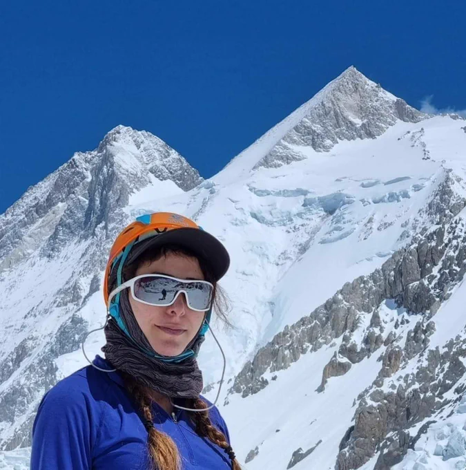 Naila Kiani on K2