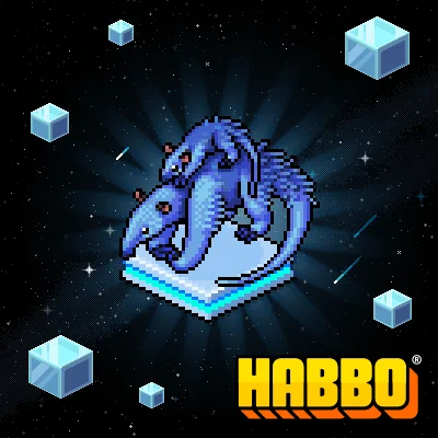 An anteater-themed furniture from the (iconic) game Habbo Hotel. Anteaters are cool because they square up to you if you surprise them. Thug life.