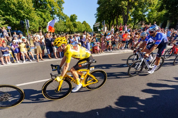 Le maillot jaune Jonas Vingegaard
© Patrice Quillet / Ville de Meudon