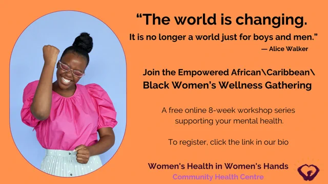 We're launching a FREE 8-week online series supporting the #MentalHealth of #African #Caribbean and #BlackWomen. 

Please join our ACB women’s wellness community and focus on YOU this summer. Register at bit.ly/ACBempowered today! 
#BlackExcellence #MelaninPoppin #MentalWellness #SelfCare
