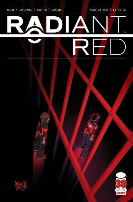 Cover of Radiant Red #5