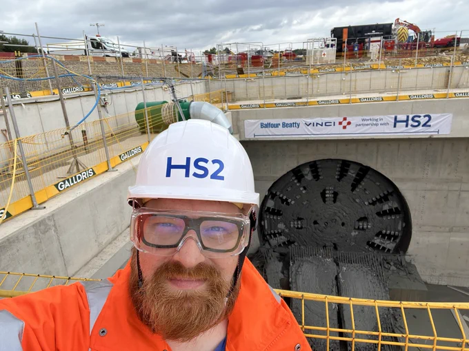 Dorothy, the first TBM to break through on the HS2 project