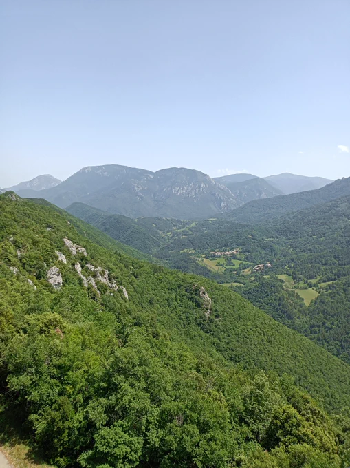 Vue du relais de Quirbajou 11500