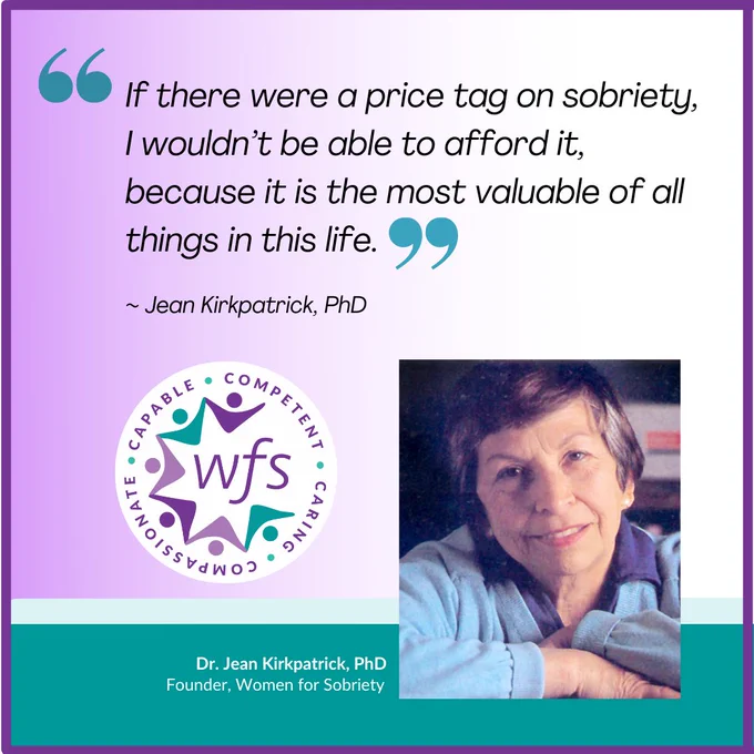 women for sobriety jean kirkpatrick quote