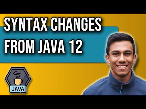 Video thumbnail syntax changes from Java 12