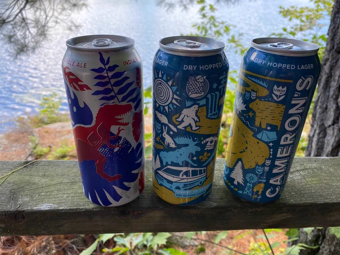 beer cans