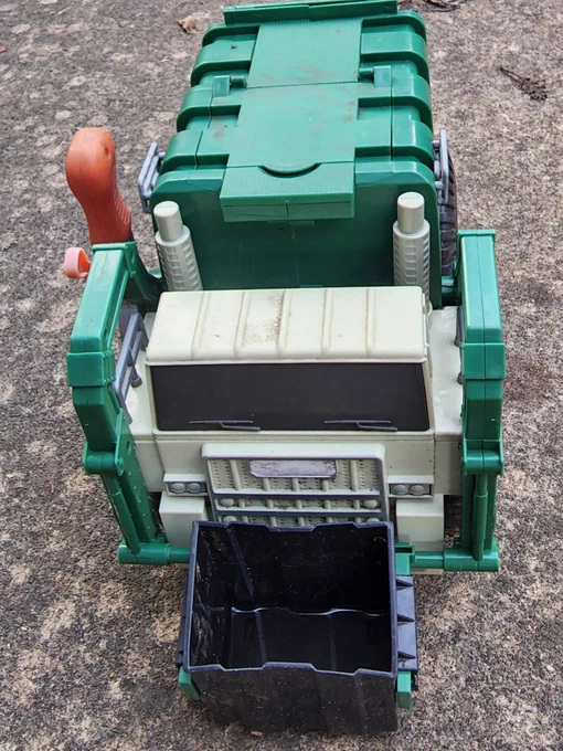 Kids plastic toy garbage truck holds water too. I use it as a way to see how much water is accumulating in my area and then dump it. If it has a little bit, I know a larva can hatch