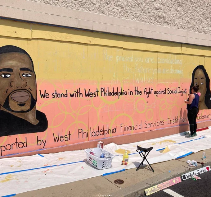 Mural at ParkWest Town Center