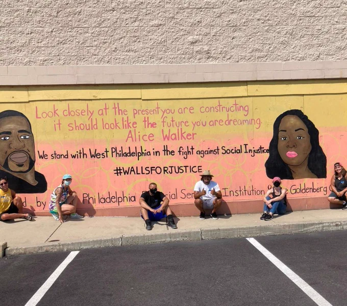 Mural at ParkWest Town Center