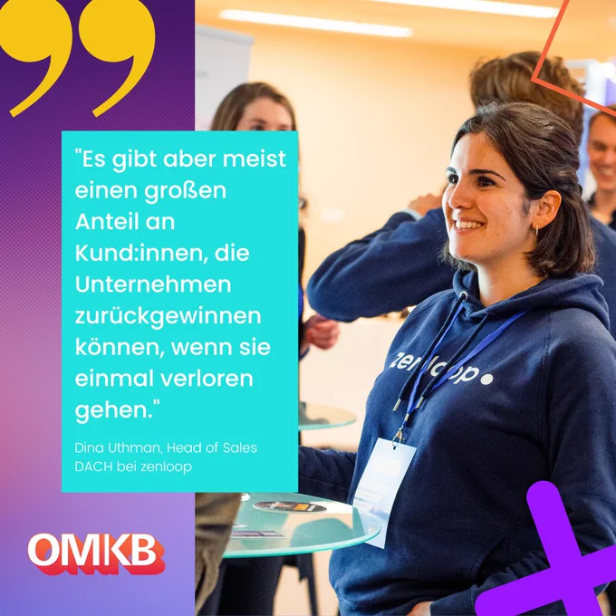 Dina Uthman auf der OMKB in Berlin.