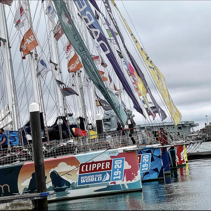 Clipper Round the World Yacht Race Fleet