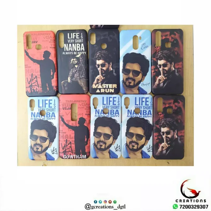 Thalapathy Vijay Master Mobile Cases