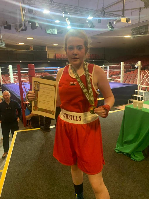It's been a historic year for Dunboyne boxing club with 6 All-Ireland champions so far, and Chloe Poleon, picked to represent Ireland in the European Championships in Turkey in August. We'd like wish her All the luck in the World out in Turkey. 
