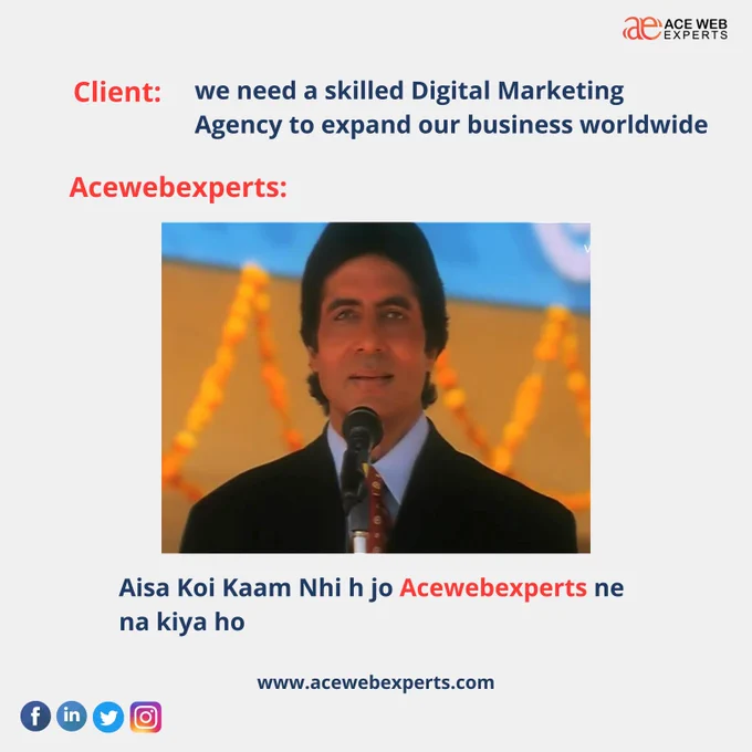 Digital Marketing Meme - Ace Web Experts
