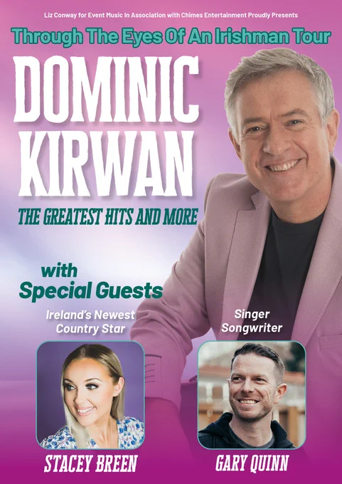 Image of Dominic Kirwan with Stacey Breen and Gary Quinn