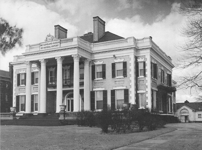 Previous home of the Cleveland Museum of Natural History on Euclid Avenue 