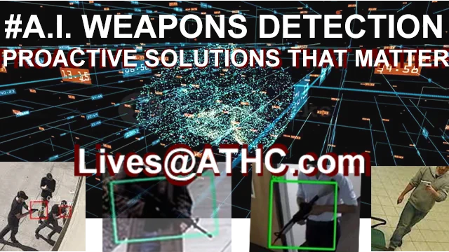 https://bit.ly/3BLzaVR 
ACCELERATED TECHNOLOGIES HOLDING CORPORATION, (OTC PINK: ATHC) AND MIAMI, FLORIDA-BASED BEMOTION INC. A TECHNOLOGY COMPANY THAT DEVELOPED THE LAW ENFORCEMENT NETWORK (LEN) PLATFORM AGREE TO DELIVER AI WEAPONS DETECTION

$athc @athcotc