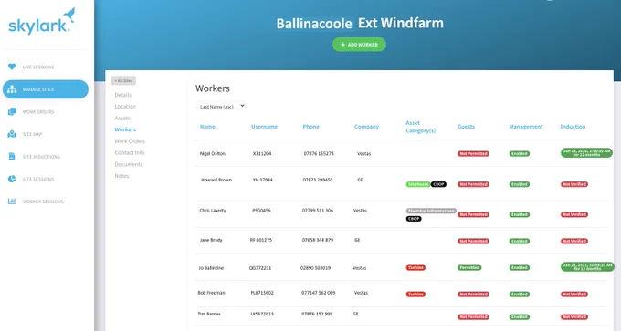 Easily manage all wind farm site control and responsibility duties live via our innovative cloud-based software platform. Facilitate remote management of your teams on the ground with maximum efficiency and visibility. 