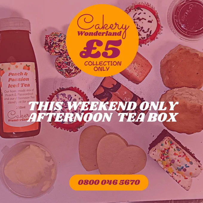 Ealing based Britain Loves Baking an online baking recipe kit producer and retailer has just launched a new fresh cakes & afternoon tea events business, Cakery Wonderland. 