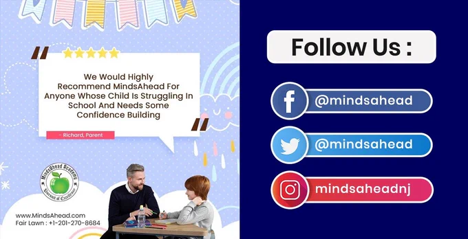 📷Happy Parents and their review is what we cherish the most. Try our service and see it for yourself. Here's what Richard has to say about our service.

Register Now📷 https://mindsahead.com/tutorminds.php

Get Regular Updates:📷

Facebook: https://www.facebook.com/mindsahead

Twitter: https://lnkd.in/gGr8mqK

Linkedin: https://lnkd.in/gry8NkW

#MindsaheadAcademy #summercamp #summer #camp #fun #kids
#summerfun #education #kidscamp #kidsactivities #adventure
#summervibes #summertime #camping #summercamps #children
#USA #fairlawn #fairlawnnj #SummerCampInFairlawn
#summercampinnewjersey #Summercamp2022 #Outdoorsummercamp #Indoorsummercamp #Summertime
#tutor #tutoringservices #studysmart #smartstudy #studygoals