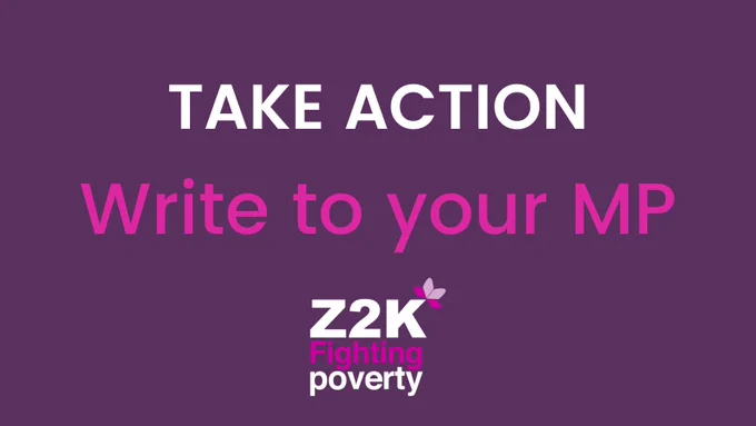 TAKE ACTION 
Write to your MP