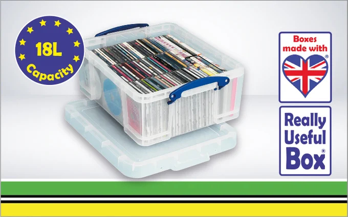 This is an 18 Litre Really Useful Box
