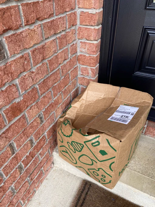 Another careful delivery by @FedEx