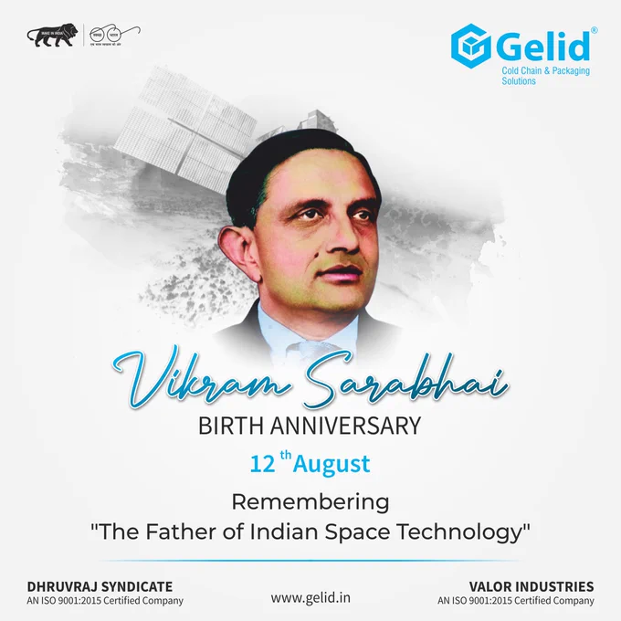 Birth anniversary of Dr. vikram sarabhai
