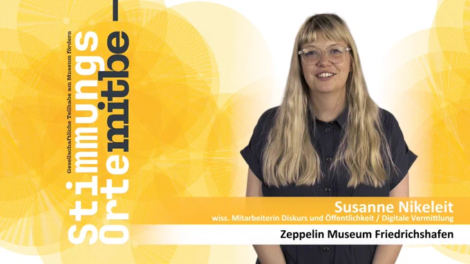 Screenshot des Videos, in dem Susanne Nikeleit in die Kamera spricht.
