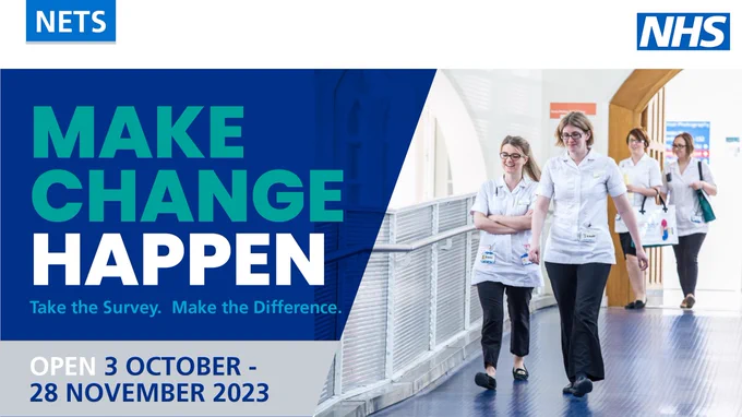Make change happen. Take the survey. Make the difference. Open 3 October to 28 November 2023.