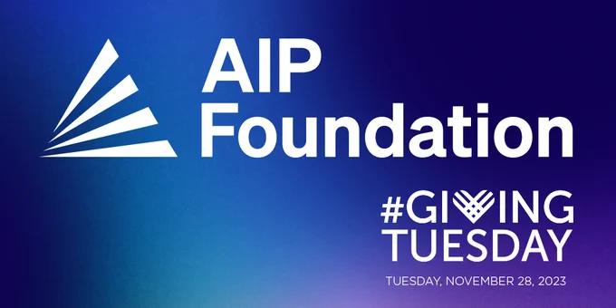 AIP Foundation #GivingTuesday