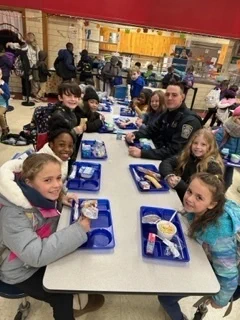Officer Morse at Community